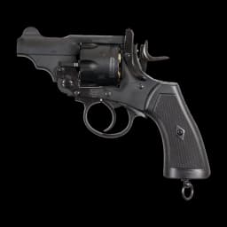Image of Webley Mk VI .455 2.5" Barrel Air Pistol Black .177