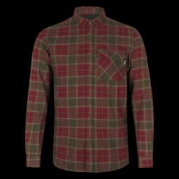 Image of Seeland Glen Flannel Shirt Red Forest L
