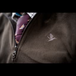 Image of Seeland Benjamin Half Zip Fleece Pine Green  XXL