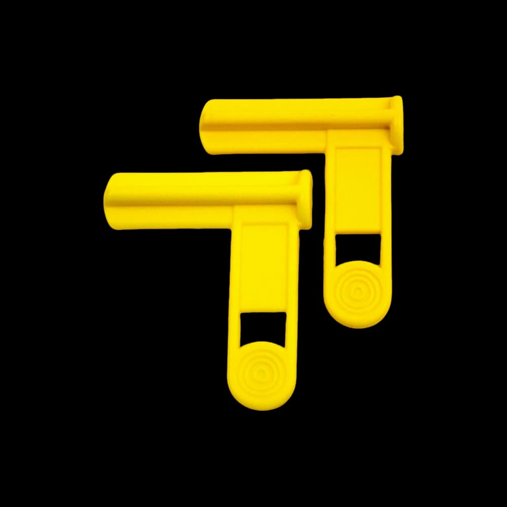 Product Image of Ergo Safety Chamber Flag for Shotgun - Yellow (2 pack)