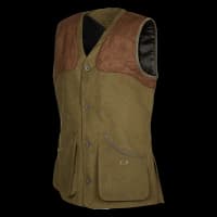 Baleno Dolman Waistcoat Pine Green / Mink S