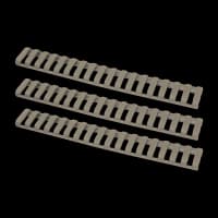 ERGO 18-SLOT LOW-PRO LADDER RAIL COVER (3PK) DARK EARTH