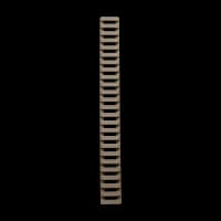 Ergo 25 Slot Low Profile Ladder Rail Covers (3 Pack) Dark Earth