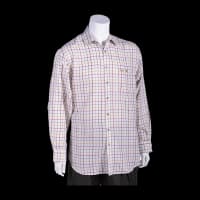 SHIRT BANBURY RED/GLD XL-17"