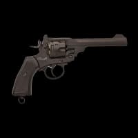 WEBLEY MK VI .455 .22 BLACK 4" BARREL AIR PISTOL