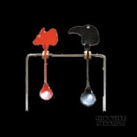 Double Spinning Target - Crow And Rat