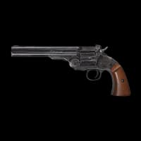Buy ASG Schofield Air Pistol Aged Black & Wood .177 Pellet at Shooting Supplies