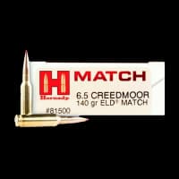 Hornady 6.5 Creedmoor 140G Eld Match