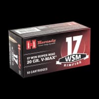 HORNADY 17 WSM V-MAX 20G
