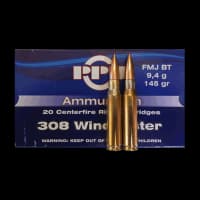Prvi Partizan 308 FMJ BT 145gr Ammo