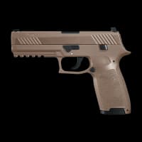 Buy Sig Sauer P320 FMC Air Pistol Coyote Brown .177 at Shooting Supplies