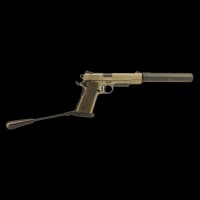 GSG 1911 LONG BARREL PISTOL .22 LR TAN