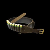 Bisley Deluxe Brown Leather Cartridge Belt 12G