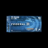 FEDERAL POWER SHOK 22-250 SP 55G