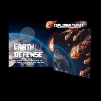 Premium Targets Reactive Air Rifle Target Earth Defense