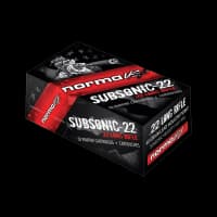 Norma 22LR Subsonic HP Ammo
