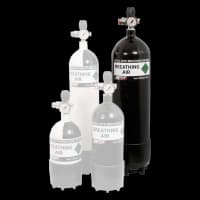 12Lt Cylinder 300 Bar With Gauge/Bleed/Hose