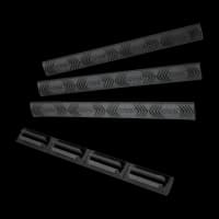 ERGO MODULAR WEDGELOK® RAIL COVERS M-LOK – 4 PACK  BLACK