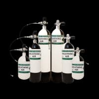 7Lt Cylinder 300 Bar With Gauge/Bleed/Hose