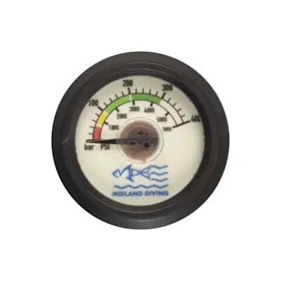Gauge Assbly 1/8 Bspp 40Mm For Jubilee