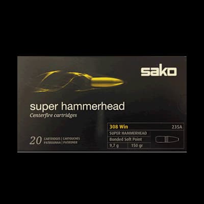 Sako .308 235A Super Hammerhead 150gr