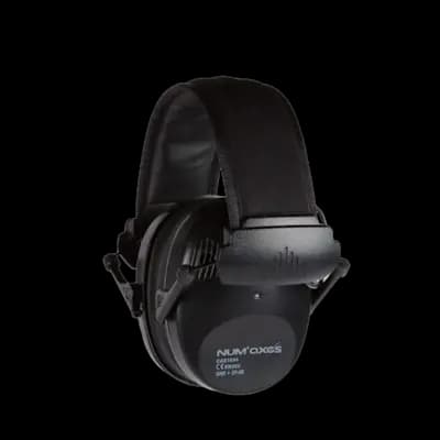 NUM'AXES Electronic Hearing Protection Black
