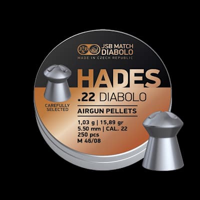 JSB Hades .22 5.50 mm Airgun Pellets (500)