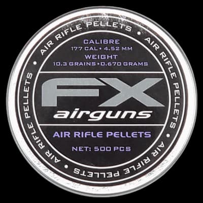 FX Pellets .177 4.52 10.3G 500 Pack