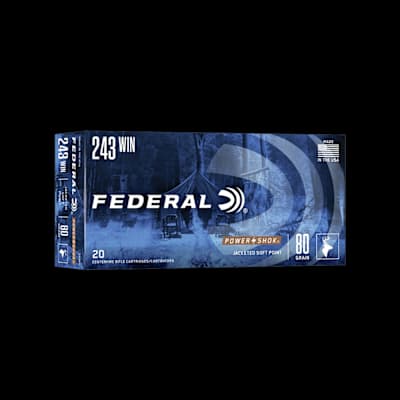 Federal Power Shok 243 Sp 80G