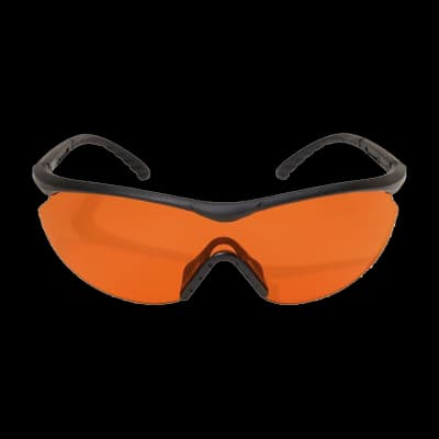 Fastlink Shooting Glasses Black Frame/Amber