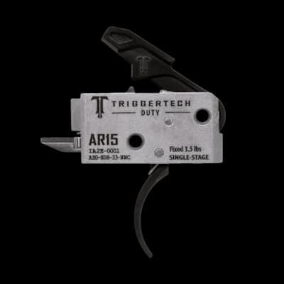 Triggertech AR15 Duty Trigger 3.5lb Single Stage Curved