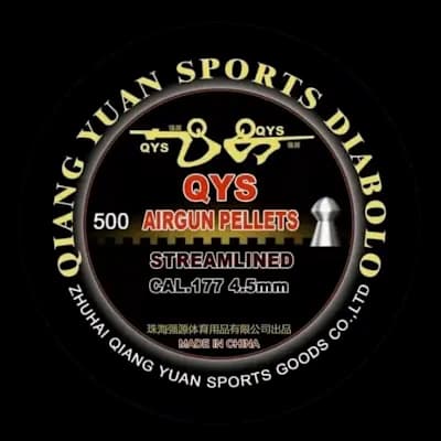 QYS Streamlined Nose 8.64gr (500) .177/4.49