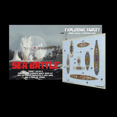 Premium Targets Reactive Air Rifle Target Sea Battle