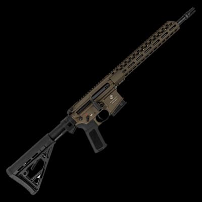 Schmeisser SP15 M4FL 14.5" 223 Cal Burnt Bronze Straight Pull Rifle