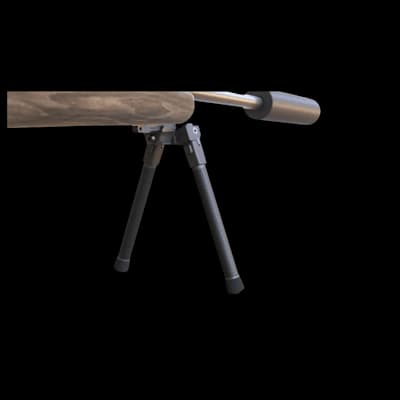 Nornehunt Carbon Fibre Bipod With Picatinny Fitting