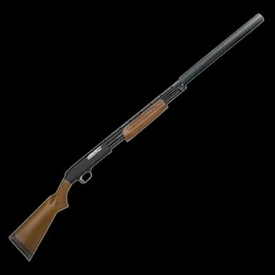 Mossberg 500 Hushpower Pump Action Shotgun 410 Wooden Stock