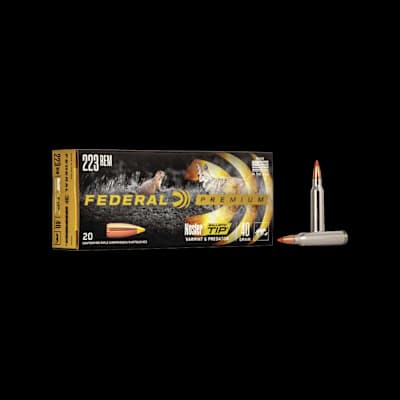 Federal Varmint & Predator Nosler BT 223 40gr