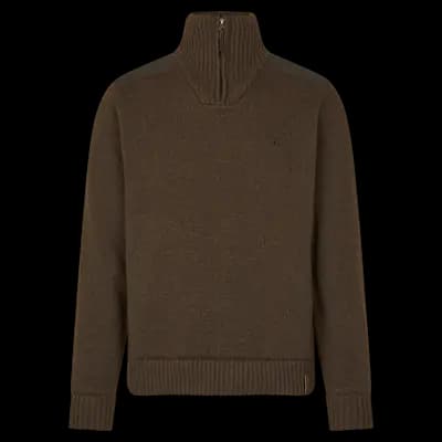 Seeland Haze Windbreaker Knit Dark Brown XL