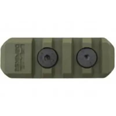 FAB Defense Platic M-Lok Rail 5 Slot Green