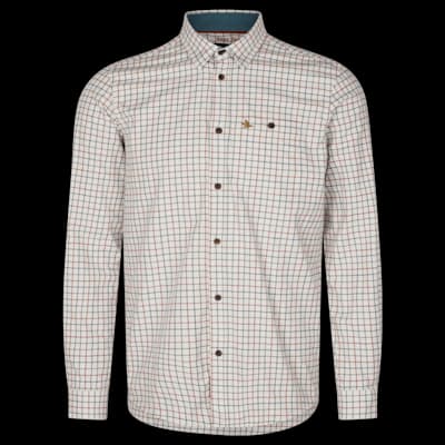 Seeland Oxford Shooting Shirt Grape Leaf/Terracotta L