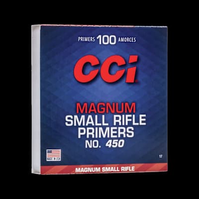 CCI 450 Magnum Small Rifle Primer (100 Pack)