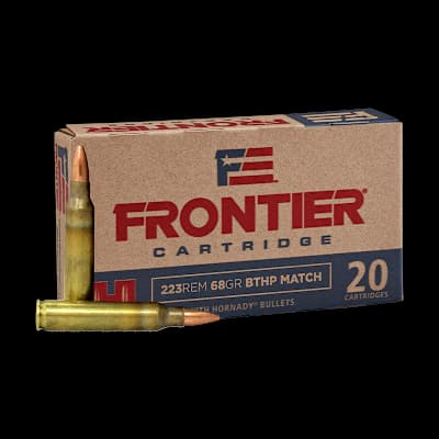 Hornady 223 68gr BTHP Frontier