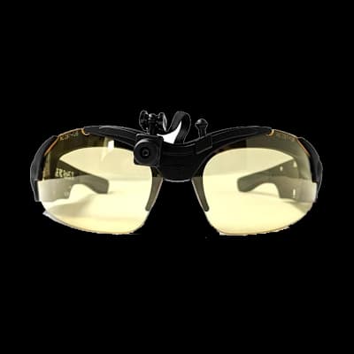 AimCam 2 Shooting Glasses Black