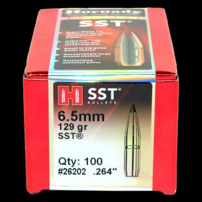 Hornady SST 6.5 mm 129gr Bullets (100)