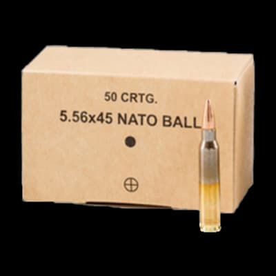 Military GGG 223 FMJ 55gr Ammunition