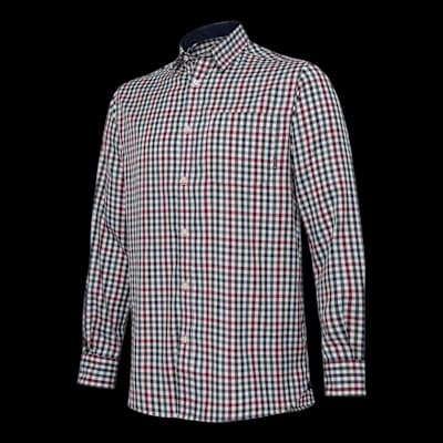 Beretta Ellis Long Sleeve Shirt White/Bordeaux XXL