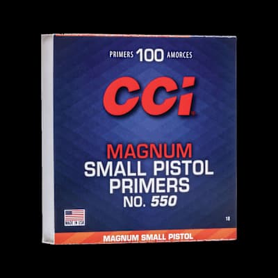 CCI 550 Magnum Small Pistol Primer (100 Pack)
