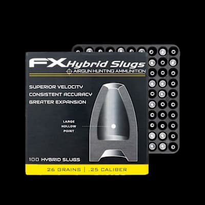 FX Hybrid Slugs 25Cal 26G (100)