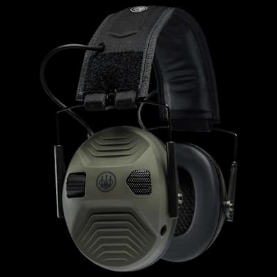 Beretta Folding Electronic Earmuff Green