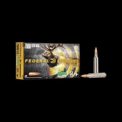 Federal Sierra Gameking Boat Tail V-Shock 7mm Rem Mag